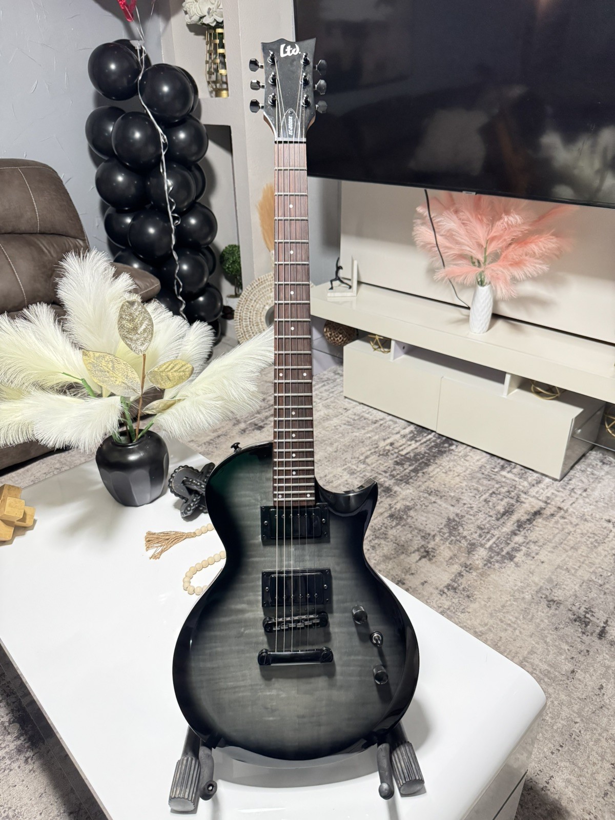 ESP LTD EC-200DX Electric Guitar - grey Burst