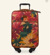 Patricia Nash 22" Spinner Vettore Trolley Luggage Suitcase Spring Multi NWT!