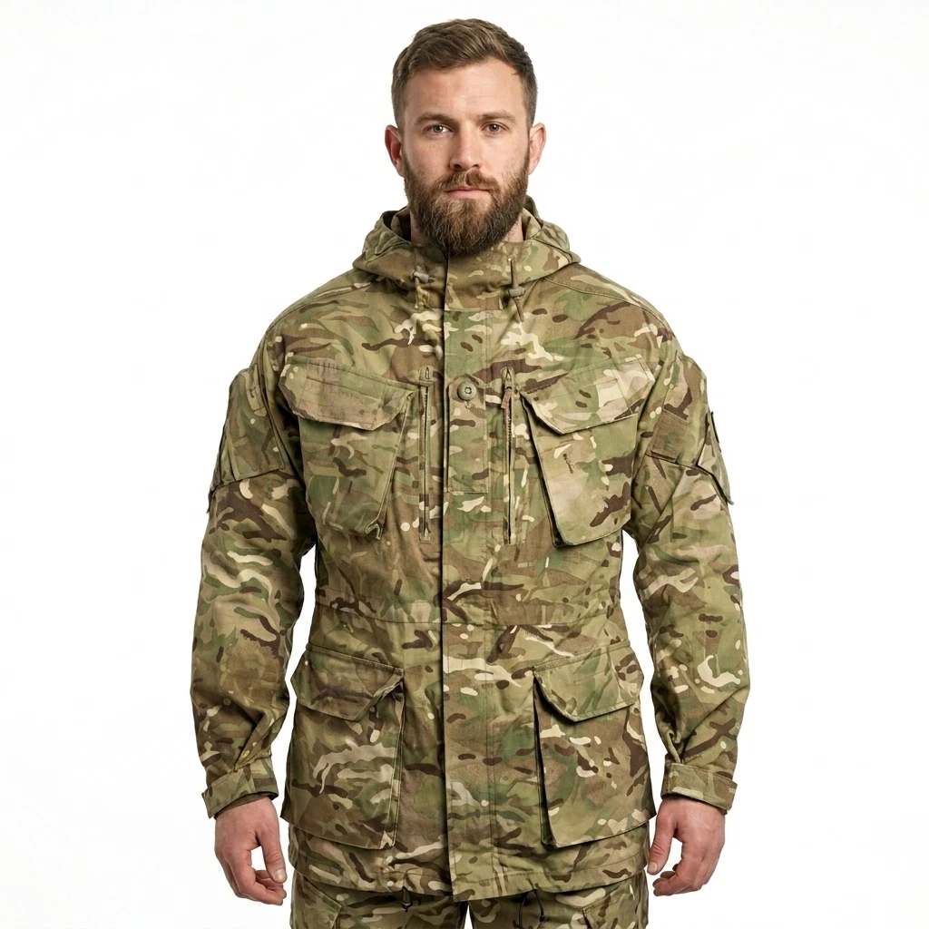 British Army MTP Smock PCS Windproof Field Jacket Fleece Lined Combat Cadet Camo