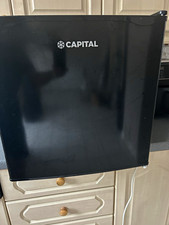 Capital Black Mini freezer 18in Freestanding Single Door