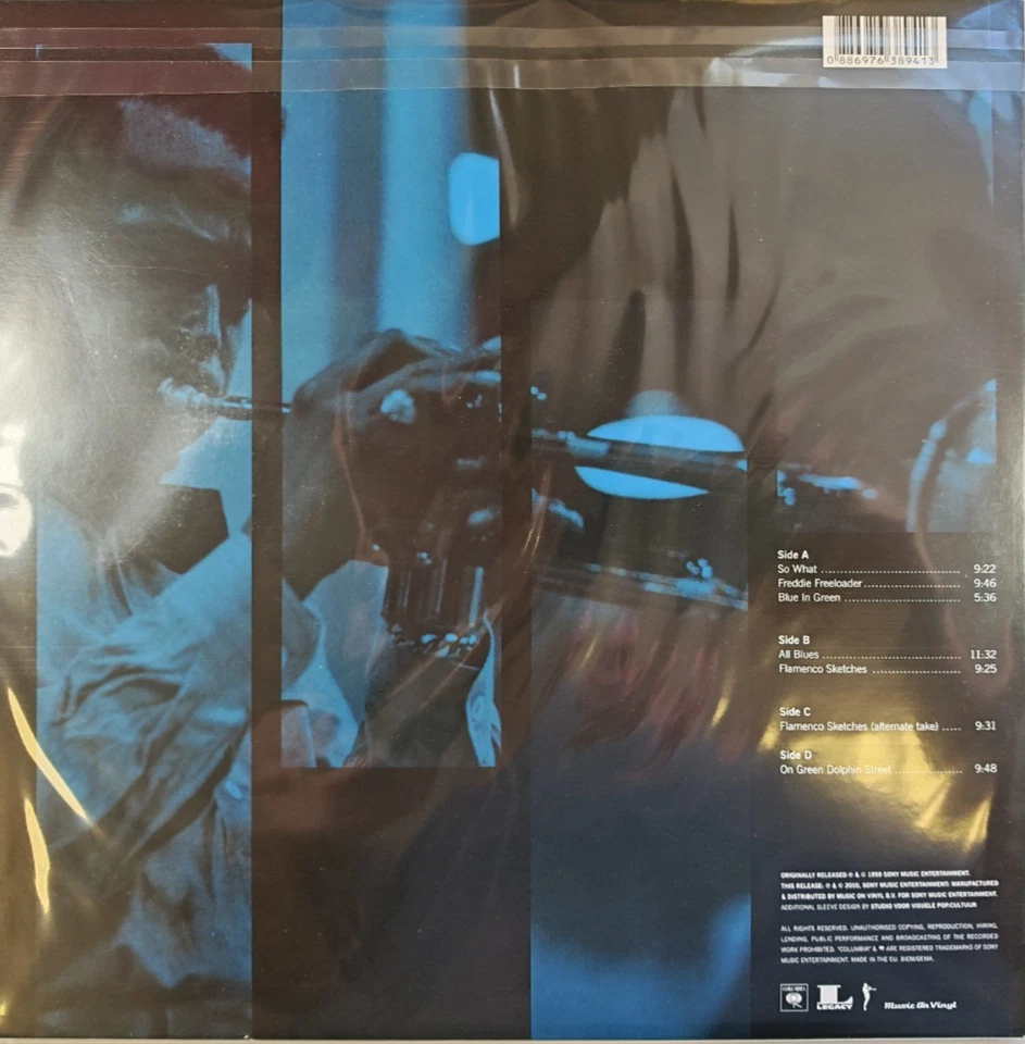 Miles Davis Kind Of Blue LP Album Vinyl Record 2 x Expanded Remastered 180gram - Image 2 of 4