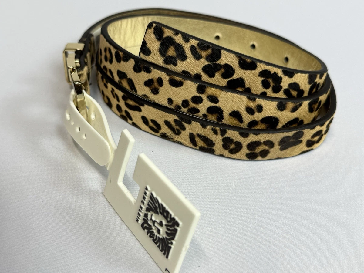 Size L Leopard Skinny Belts for Women for sale | eBay