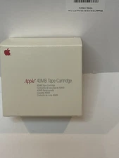 Apple 40MB 40SC Tape Backup Cassettes Lot Of 5  SCSI OEM MO132 NIB Sealed
