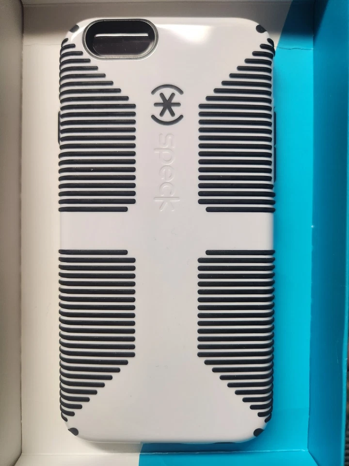 Funda Speck CandyShell Grip para Apple iPhone 6/6s - Blanco/Negro Caja Abierta Foto 3 de 4