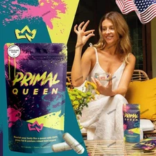 Primal Queen Beef Organ Supplement for Women 60 Counts - 1 Month Supply US STOCK