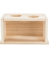 Holzbadewanne 20×12×12Cm FüR Kaninchen Und Nager Trixie