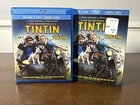 The Adventures of Tintin Blu-Ray + DVD (2-Disc, 2012) with Slipcover