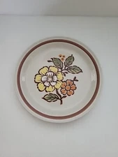 VTG Retro Imperial Stoneware W.M. Dalton H-1001 Summertime Plate 7.5”
