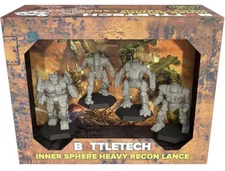 BattleTech: Inner Sphere Heavy Recon Lance - Miniatures Pack