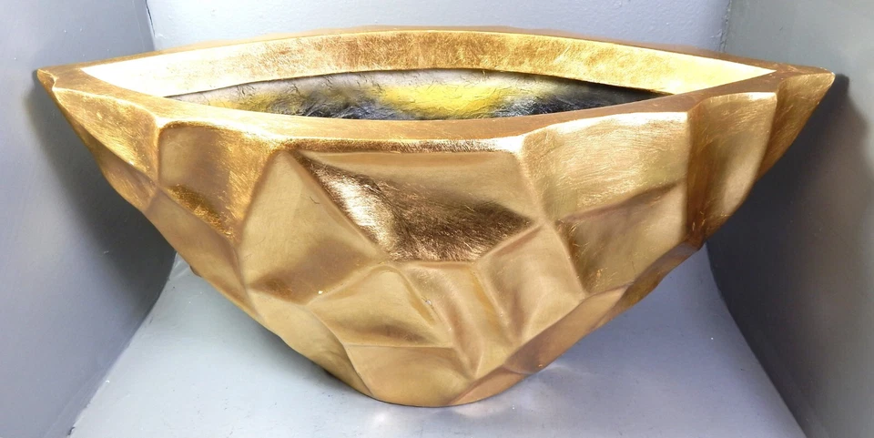 Große Dekoschale / Topf / Blumenkübel aus Kunstharz, tolle Deko 37x40x80cm - Bild 2 von 4