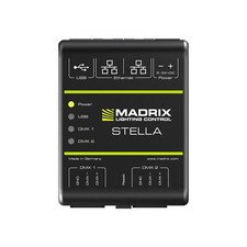 MADRIX Stella Art-Net ArtNet Node DMX512 DMX USB Interface Controller DIN Rai...