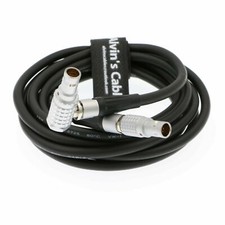 Trimble R7 Receiver Data Cable 7 Pin Right Angle to Straight for TRIMMARK Radio