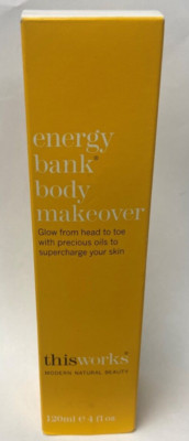 thisworks Energy Bank Body Makeover 4 fl oz / 120 ml