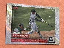 2021 Donruss Luis Robert LIVESTREAM Rapture HOLO FOIL Parrallel #LS2 White Sox
