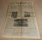LE MATIN N° 19.914 SATURDAY 1 OCTOBER 1938 MUNICH ACCORDS
