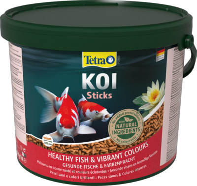 10 L TETRA Pond KOI Sticks Fischfutter Hohe Widerstandskraft und Vitalität