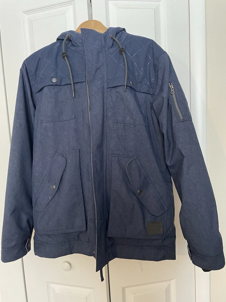 Chaqueta utilitaria para nieve/esquí/snowboard O’Neil para hombre, pequeña, azul, sin usar Foto 3 de 4