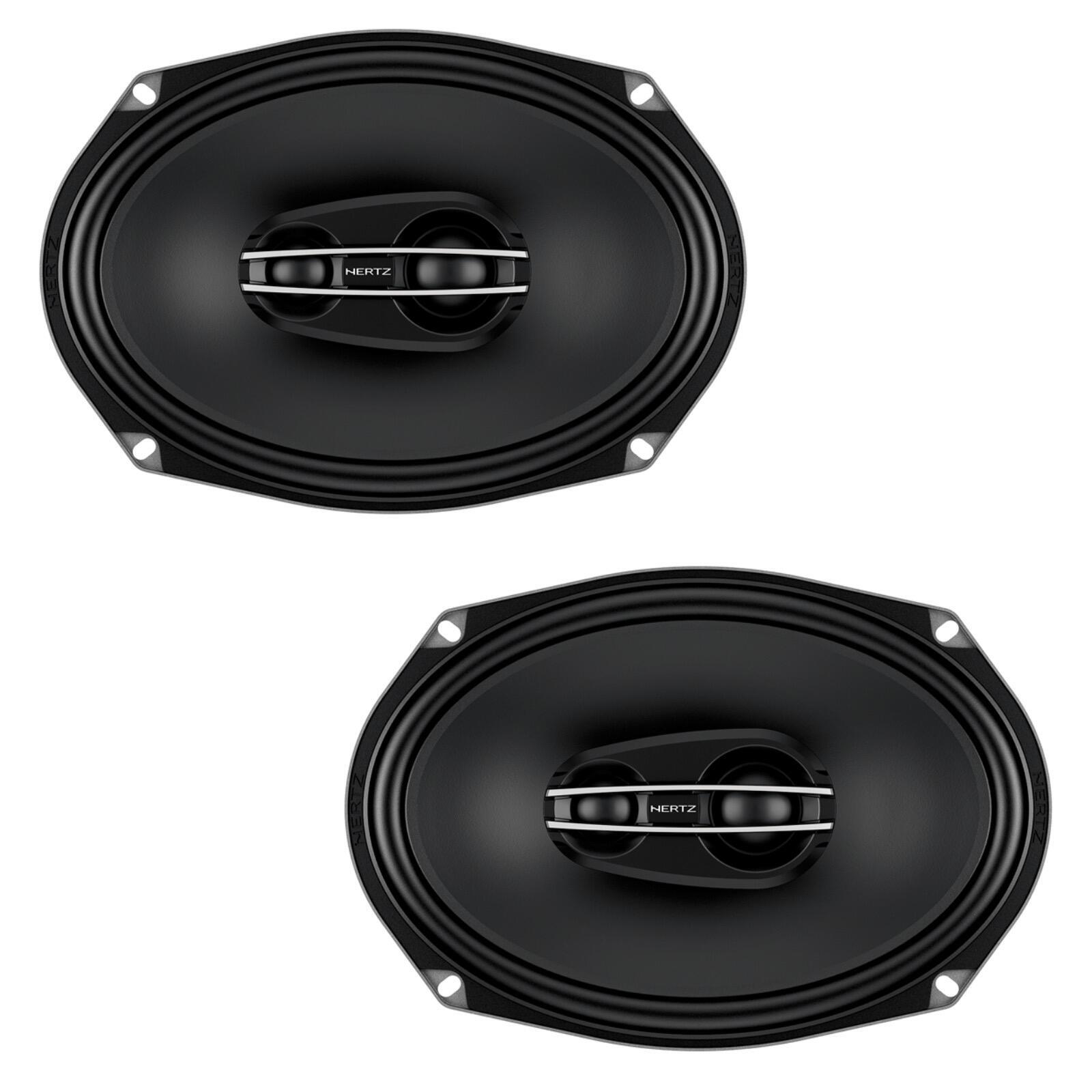Hertz Cento CPX 690 Pro 6x9"" 3 Way Parcel Shelf Coaxial Speakers 120w RMS Pair
