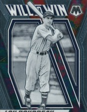 Lou Boudreau 2021 Panini Mosaic Will to win #WTW11 Indians Baseball Card