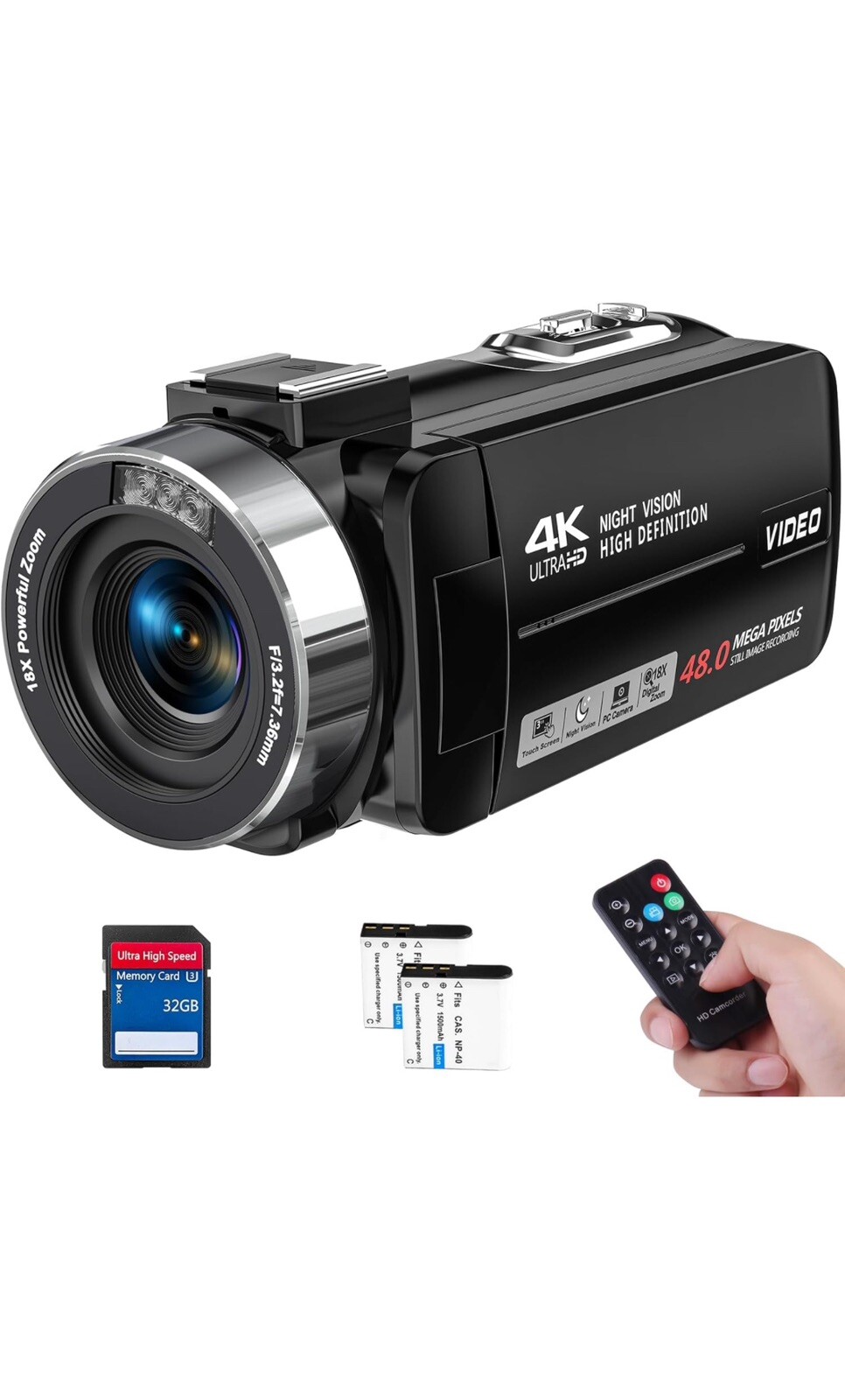camcorder video camera ultra HD 4k-image
