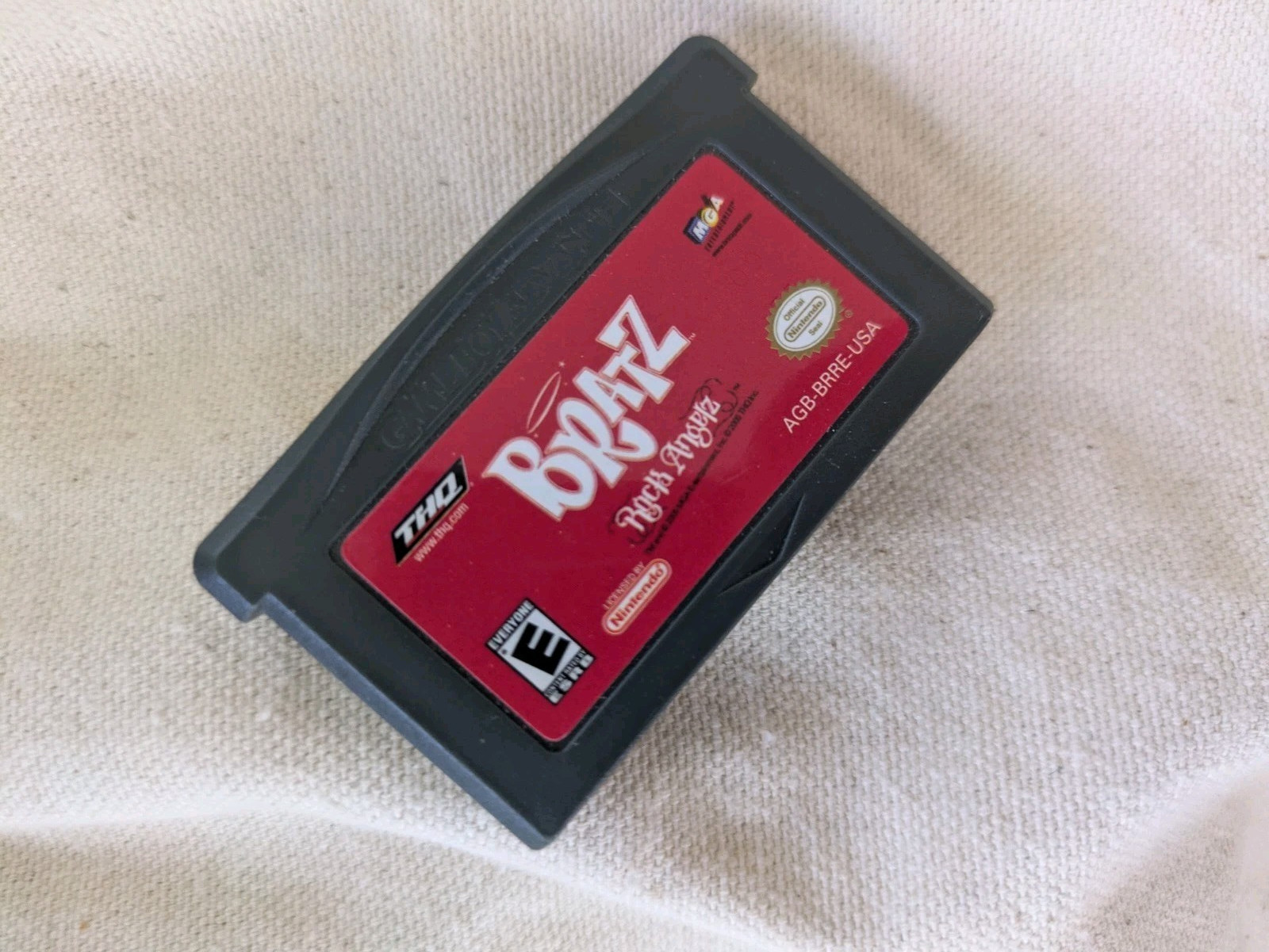 Bratz Rock Angelz Nintendo Game Boy Advance GBA AGB-BRRE-USA