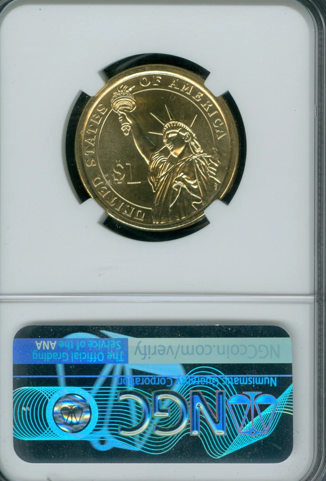 2016 D RICHARD NIXON DOLLAR PRES NGC MS68 MAC FINEST & SPOTLESS * - Image 2 of 2