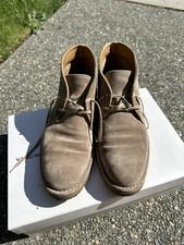 Vince Men's Crofton Crepe-Sole Chukka Boots Size US 9.5 M