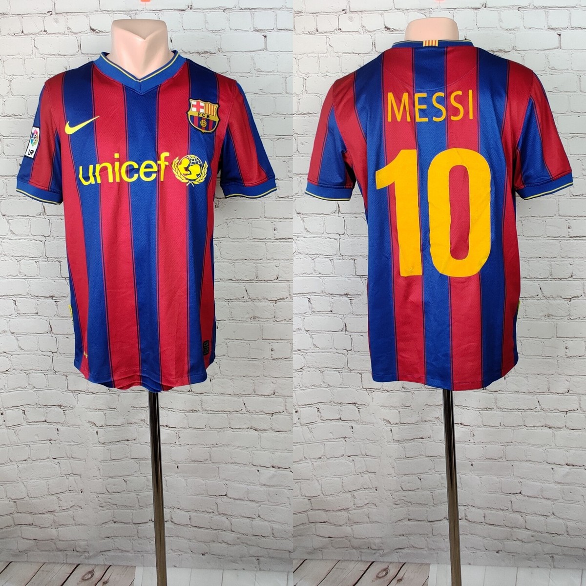 Football shirt soccer FC Barcelona Barca Home 2009/2010 Nike