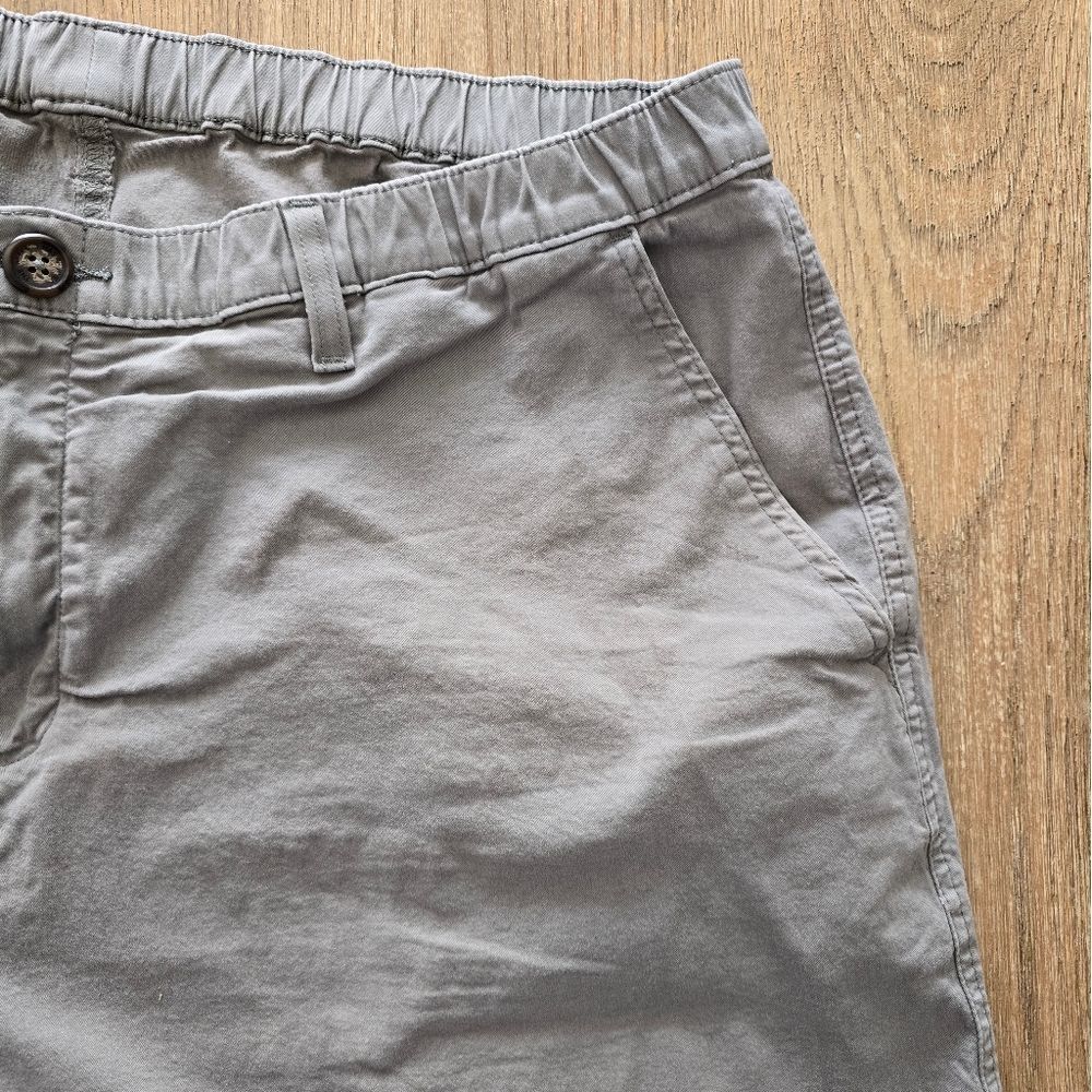 CHUBBIES Grey Khaki Cotton Blend Sz XXL 5.5 Inseam Mens Casual Shorts