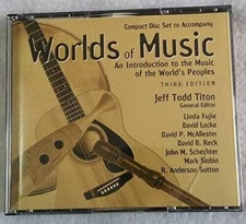 Worlds of Music: An Introduction to the Music of the Worlds Peoples - GOOD