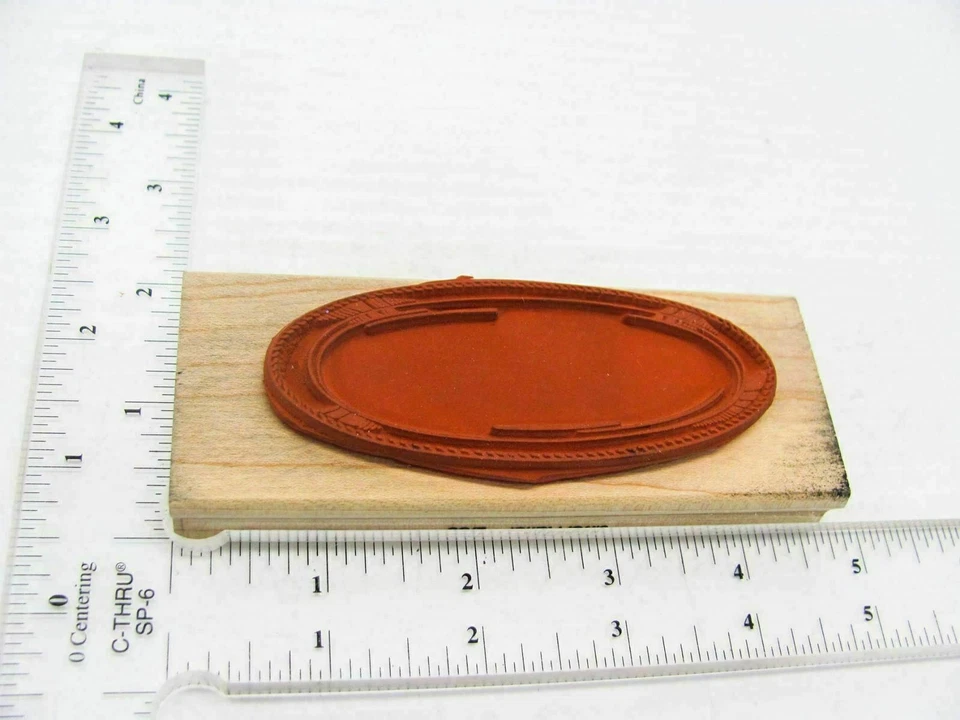 Sello de goma con marco oblongo - Juego de sellos A96 Foto 4 de 4