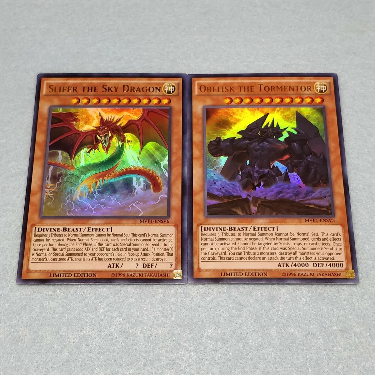 yugioh god cards price Yu-Gi-Oh! TCG: Egyptian Decks: Slifer The Sky Dragon, Obelisk The Tormentor : Toys & Games and most soughtafter monsters ever created The Egyptian God Cards YUGIOH TCG! EXODIA & EGYPTIAN