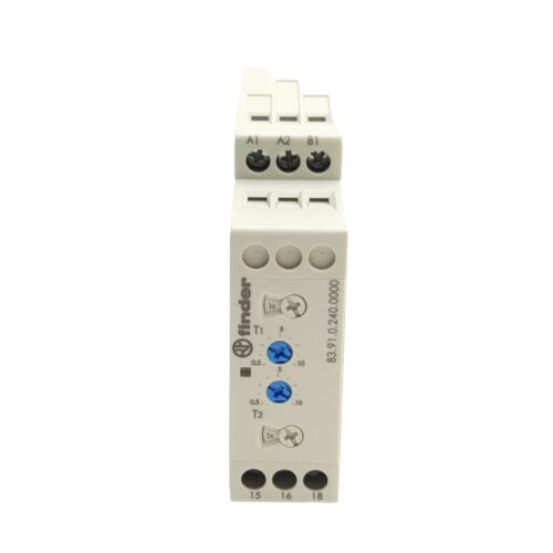 Finder 83.91.0.240.0000 Analog Timer Relay, 1CO SPDT 16A, 0.05s to 240h, 240V - Picture 3 of 6