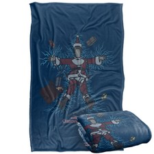 Christmas Vacation Clark Griswold's X-Mas Lights Silky Touch Throw Blanket