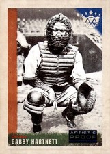 2022 Panini Diamond Kings - Gabby Hartnett #66 Artist's Proof Blue