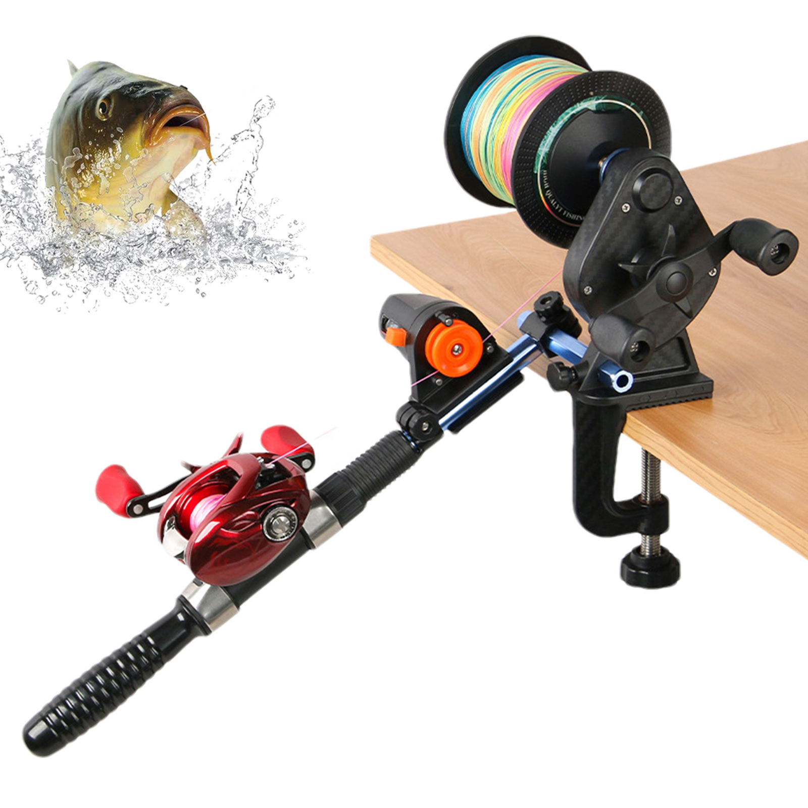 Fishing Line Spooler Winder Machine Spooling System for Spinning Fishing Reel