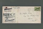 New ListingUs First Flight Cover Hyannis Massachusetts signed Lt Gov Robert Bradford 1946