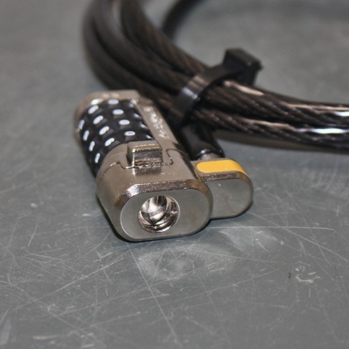 (6) Kensington MicroSaver Notebook / Laptop Combination Locks, 6ft Steel Cable - Picture 4 of 11