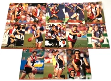 1999 SELECT AFL PREMIER TRADING CARD FULL BASE CARD TEAM SET-ST. KILDA (13)*