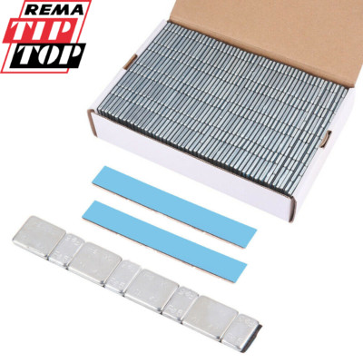 200 x REMA TIP TOP 60g selbstklebende bleifreie Radauswuchtgewichte Auto TW600X2