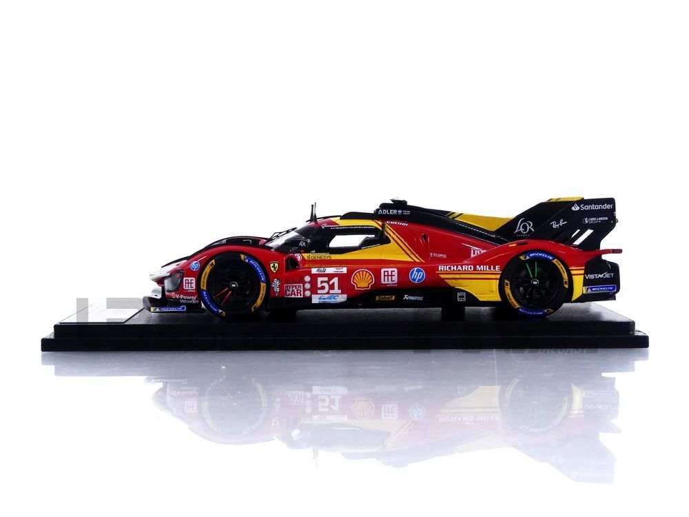 LOOKSMART 1/43 - FERRARI 499P HYPERCAR - LE MANS 2024