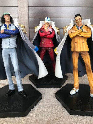 One Piece navy Akainu Sakazuki Kizaru Borsalino Aokiji Kuzan DX