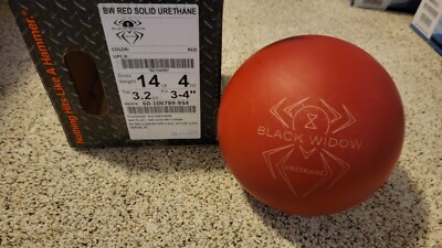 Hammer Black Widow Red Solid Urethane Overseas Bowling Ball