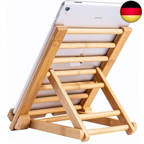FadyDail Bambus Tablet Stnder Holz Handy Stnder Tisch, Holz Tablet Halter  S | eBay.de