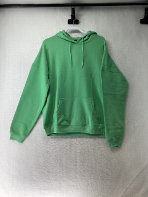 Pretty Little Ting Bright Green Vibe Higher Slogan Oversized Hoodie