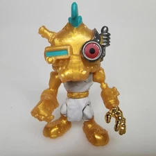 Treasure X Monster Gold Mega Monster Lab Mad Scientist With 24k Gold Dipped hand