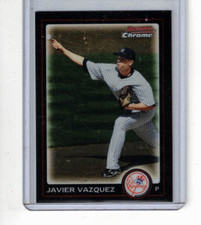 2010 Bowman Chrome #175 Javier Vazquez - Yankees