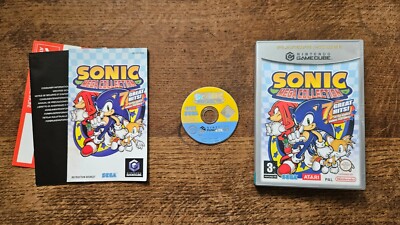 NINTENDO GAMECUBE - SONIC MEGA SAMMLUNG #RG4 CIB SPIELERAUSWAHL