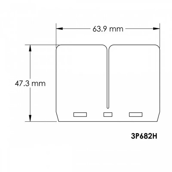 ErsatzplÄTtchen FÜR Membranblock V-FORCE3 FüR Kawasaki KX 125 (KX125L) 1999-02-image