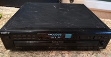 Sony CDP-C360Z 5-Disc Carousel CD Changer Player Tested Working No Remote